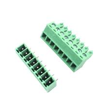 کانکتور 8 پین فاصله پایه 3.81 میلیمتر KF2EDGR+K-3.81-8P جفت ، استوک